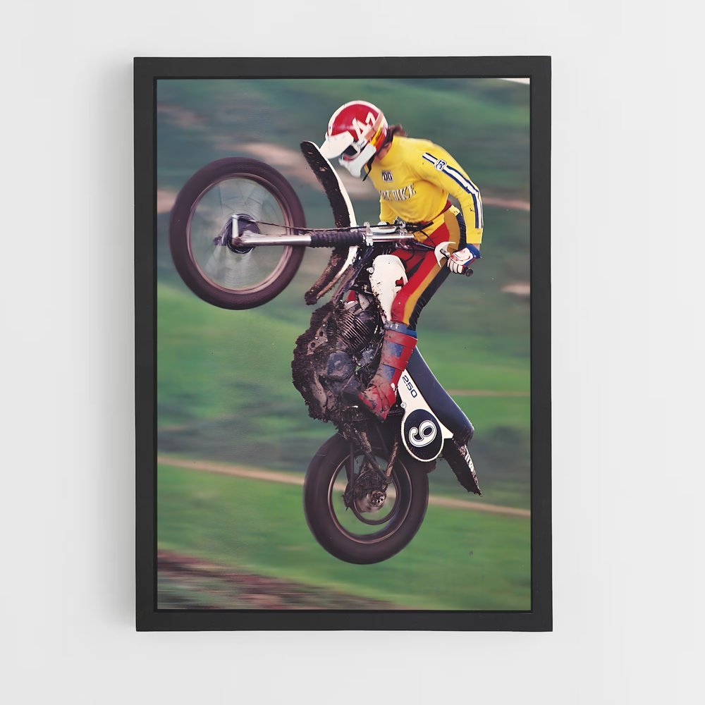 Poster L'Aventurier des Routes – affiche Sherco (vue 2)